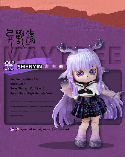 ICY DBS Dream Fairy Maytree OB11 doll 14cm Animal Body Beast series Collectible Cute Animal 13cm SD gift BJD