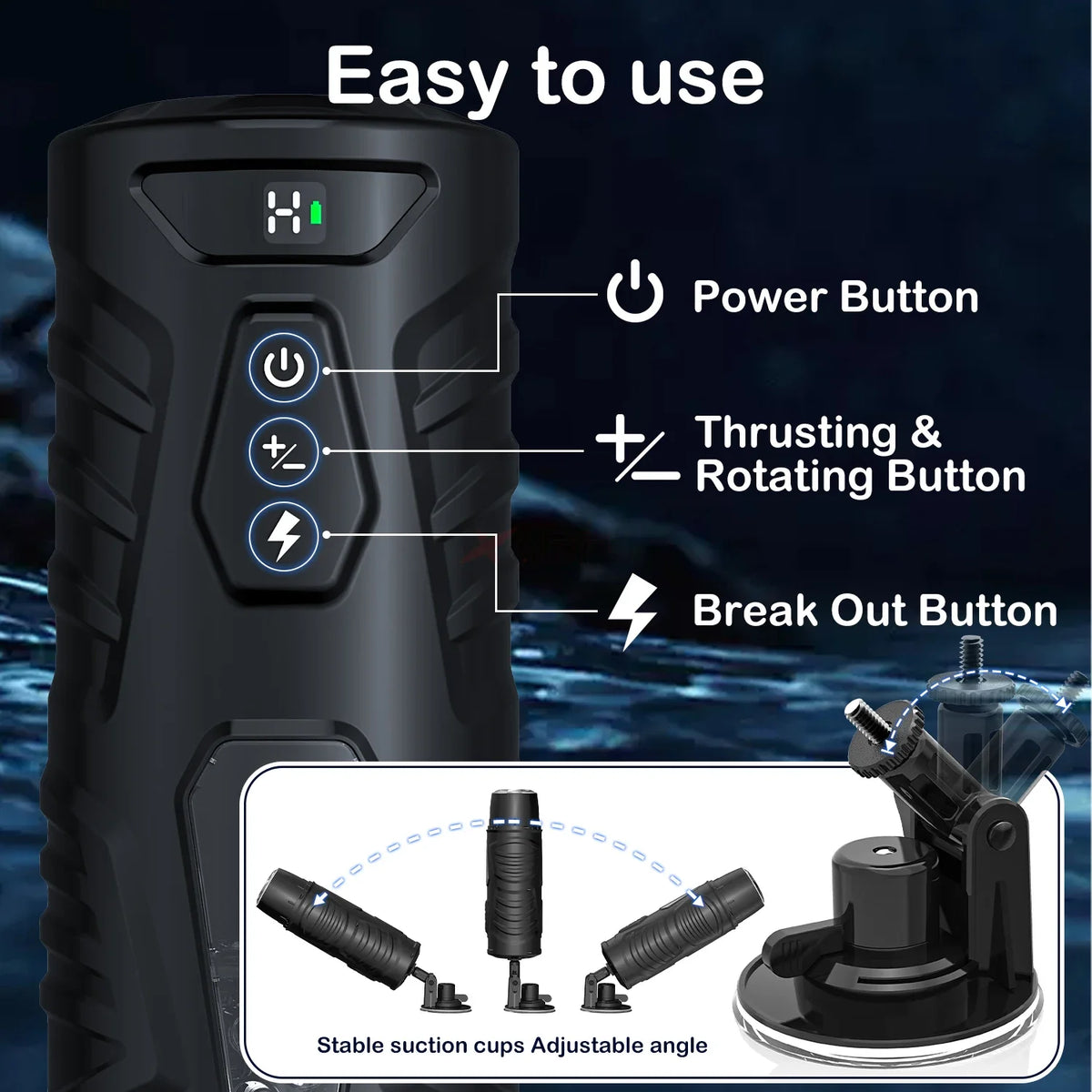 Automatic Male Masturbator Sex Toys for Men Adult Toy Male Sex Toys Hands Free Pocket Pussy Sex Machine Suction Electric Penis