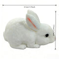 Squishy Cute Bunny Squeeze Toy Soft Kawaii Little White Rabbit Fidget Toy Anti Stress Release Hand Relax Gift Toy