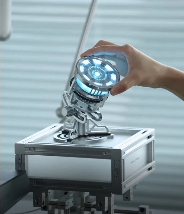 Iron Man Arc Reactor MK3 Generations Tony Stark Hcmy Edition stark industries Figure Led Light Palladium Element Chest Lamp
