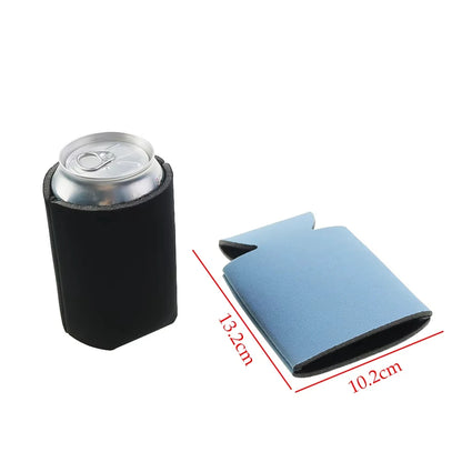 10PCS/LOT Beer Sleeves Camping Can Cup Soda Cover Neoprene Drink Cooler Portable Bottle Outdoor Sleeve for Party Wedding Birthda