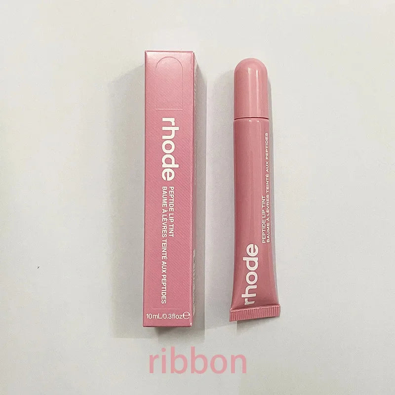 Rhod Lip Balm Moisturizing Mirror Long Lasting Lip Gloss Ribbon Espresso Raspberry Toast Plump No-stick Lip Oil Makeup Cosmetic