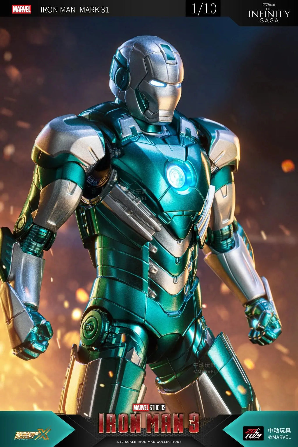 Marvel ZD Toys Iron Man Figure MK3 MK4 MK85 MK42 MK18 MK19 Spider-Man PS4 Iron Spider Action Figure Collections Gift