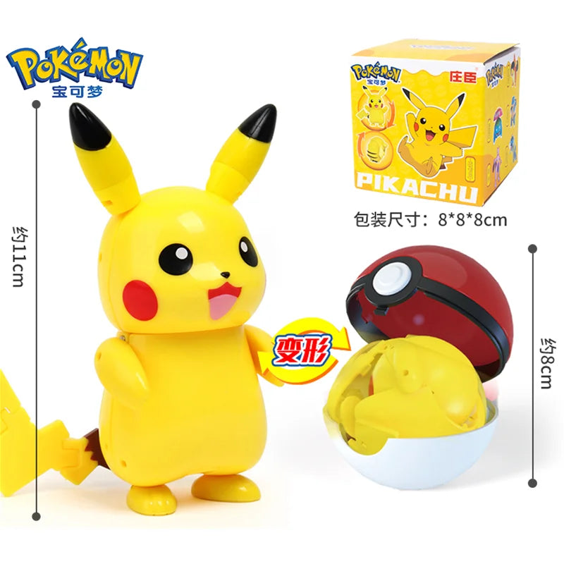 Pokemon Figures Pikachu Pocket Monster Charizard Poke Ball Gengar Dragonite Snorlax Action Figure Children's Toy Gifts