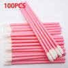100PCS Lip Brushes Makeup Brush Eyelashes Extension Applicator Lipstick Wands Set For Woman Cosmetic Colourful Make Up Tools