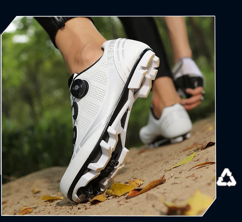 Men Cycling Shoes Bike Professional Fashion Biking Sport Speed MTB Road Unisex Bicycle Cleats Racing Sneakers Rubber Flat Dirt