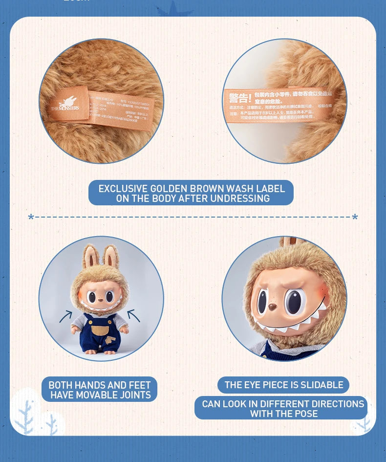 POP MART Labubu Time to Chill - Vinyl Doll Cute Birthday Gift