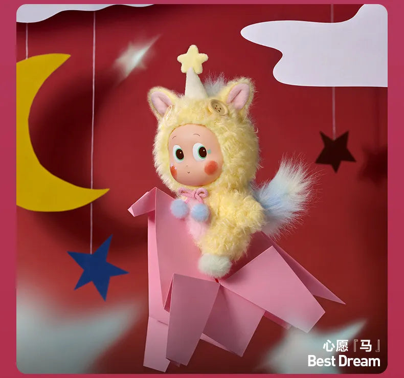 POP MART LABUBU Have A Good Run Series Vinyl Plush Pendant Trendy Blind Box Toys Mystery Box Guess Action Figure Surprise