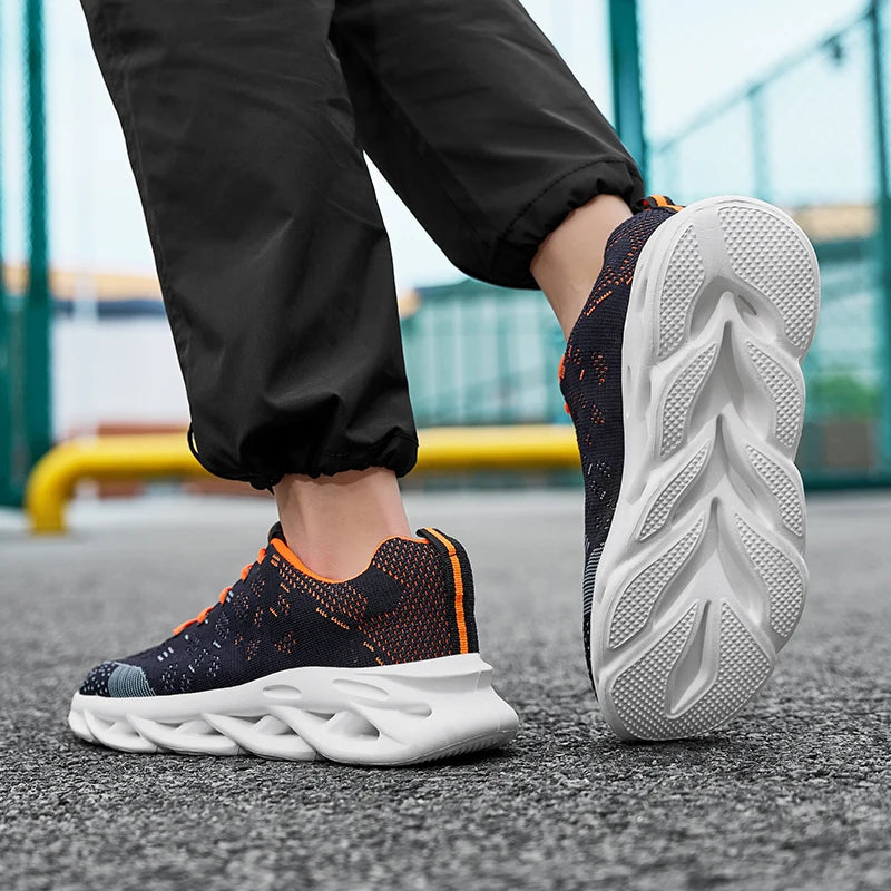 Men’s Breathable Cushioned Running Shoes