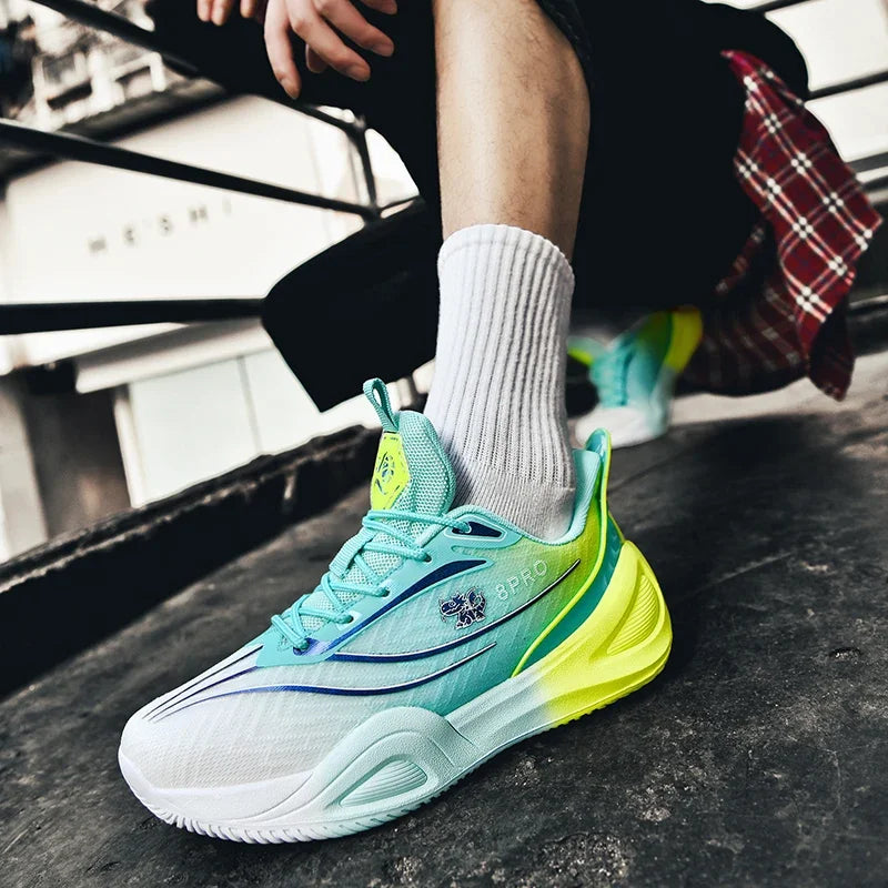 Men Basketball Shoes Unisex High Quality Sneakers Women Light Sports Shoes Outdoor Unisex Breathable Athletic Trainer Non-slip