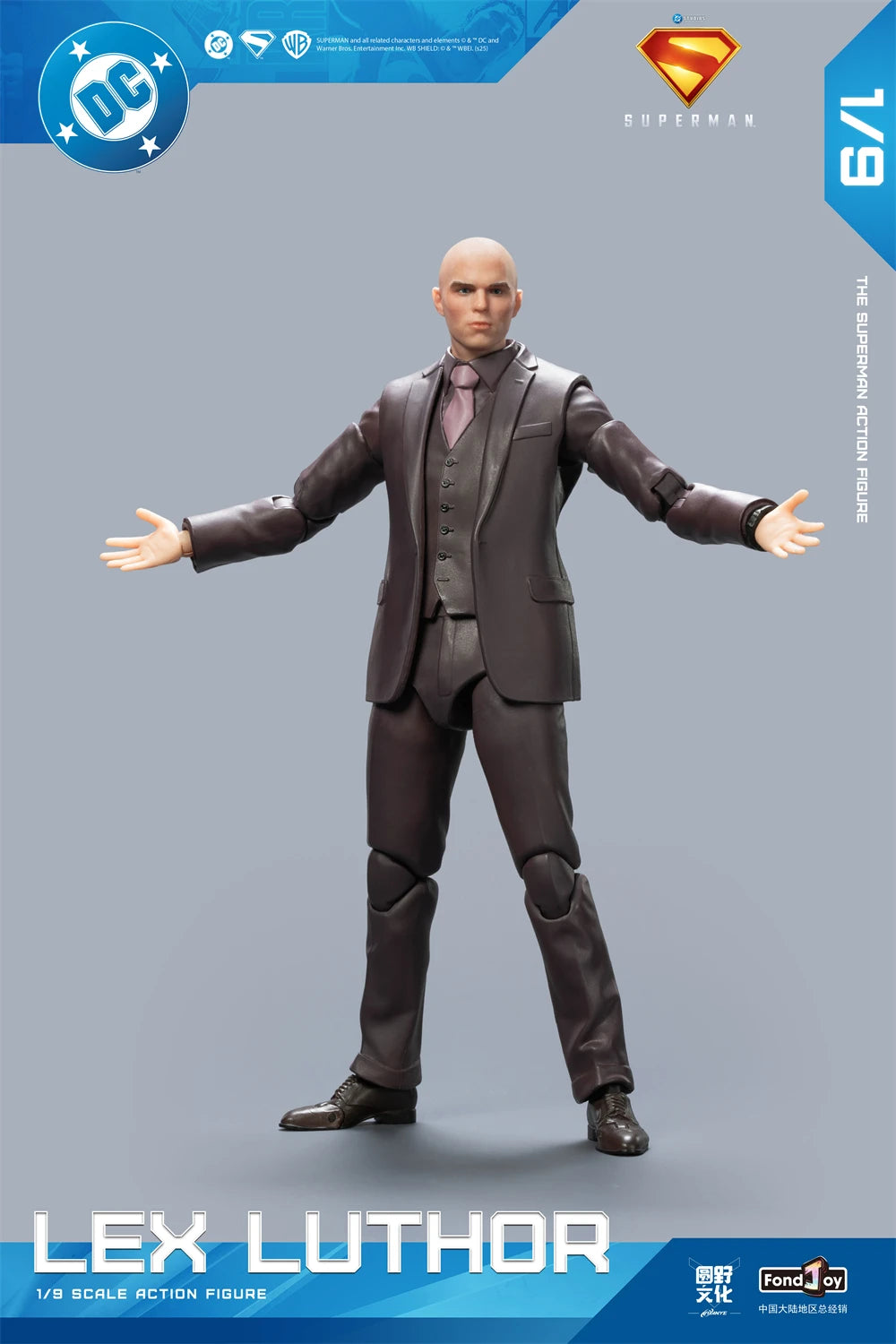DC Movie Superman David Corenswet Figure Justice League Lex Luthor Superman Action Figure Toys Collection Models Toys Gift
