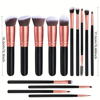 Professional 3/14/16Pcs Makeup Brushes Set Soft Fluffy Eye Shadow Foundation Concealer Blending Blush Brushes Women Beauty Tools