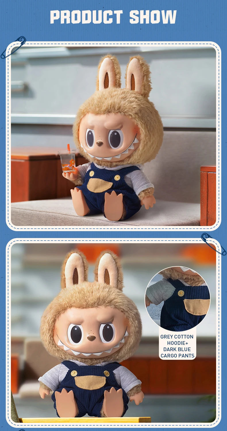 POP MART Labubu Time to Chill - Vinyl Doll Cute Birthday Gift