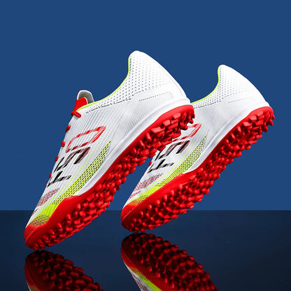 New Men Football Boots Breathable Sport Training Soccer Shoes Cleats Sport Outdoor TF Futsal Match Turf Grass Drop Shipping