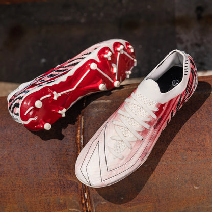 New Arrival Men AG FG Football Boots Flexible PU Upper Tough Rubber Studs For Adult Outdoor Pitch Football Competitions