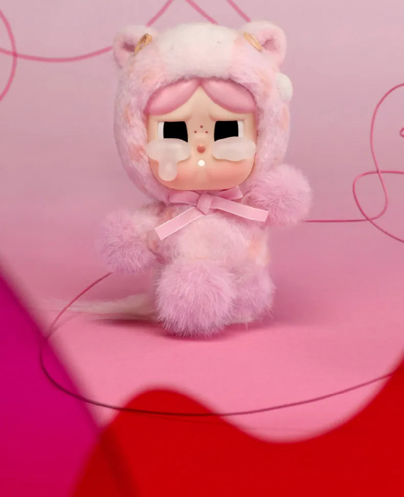 POP MART LABUBU Have A Good Run Series Vinyl Plush Pendant Trendy Blind Box Toys Mystery Box Guess Action Figure Surprise
