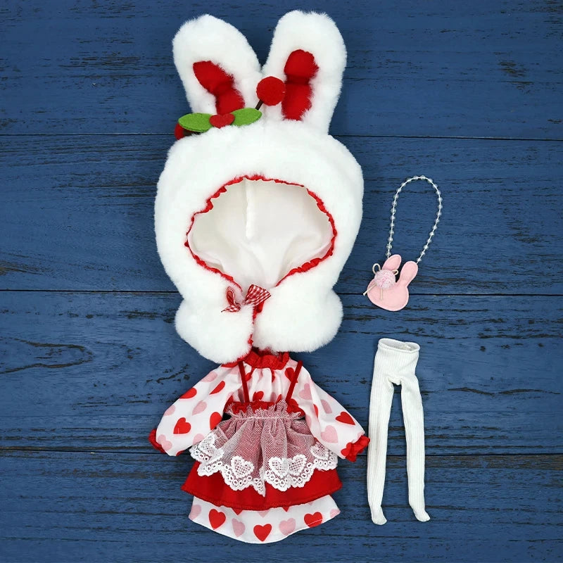 ICY DBS Blyth Doll 1/6 Clothing Joint Body Princess Dress Casual Clothing Toy Gift