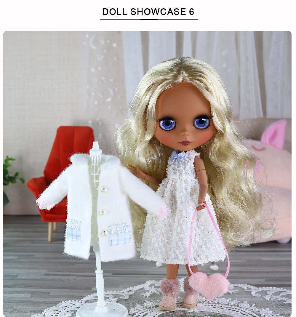 ICY DBS Blyth Doll 1/6 BJD Toy  Joint Body Set for Special Sale Random Eyes 30cm Anime Girl Gift