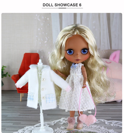 ICY DBS Blyth Doll 1/6 BJD Toy  Joint Body Set for Special Sale Random Eyes 30cm Anime Girl Gift