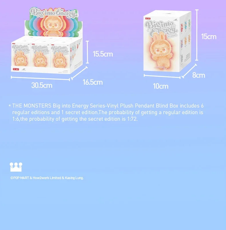 Pop Mart Official Labubu 3.0 Forward Energy Plush - Soft Home Decor 100% Genuine Worldwide Fast Ship