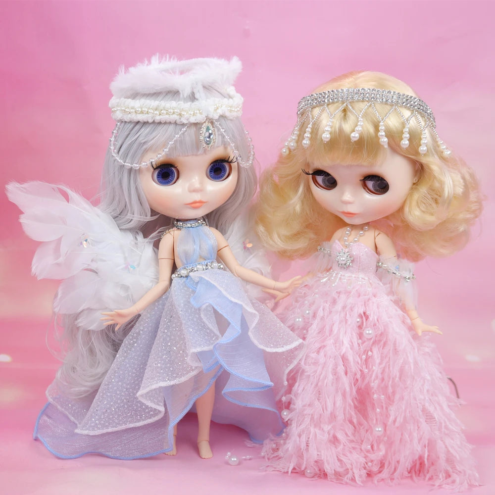 ICY DBS Blyth Doll 1/6 Clothing Joint Body Princess Dress Casual Clothing Toy Gift
