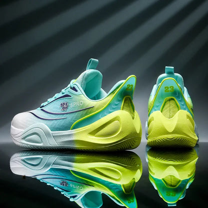 Men Basketball Shoes Unisex High Quality Sneakers Women Light Sports Shoes Outdoor Unisex Breathable Athletic Trainer Non-slip