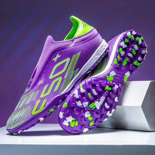 New Men's Soccer Shoes Cleats Non Slip Fg Grass Comfortable Indoor Football Boots Ultralight Sport Turf Futsal Adult Non-Slip