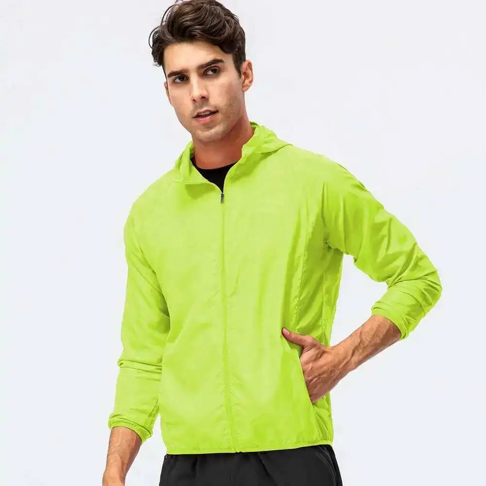 Fishing Rain Wind Breaker Coat For Men Women Waterproof Jacket Hiking Climbing Clothes Sun Protection Quick Dry Rain Coat