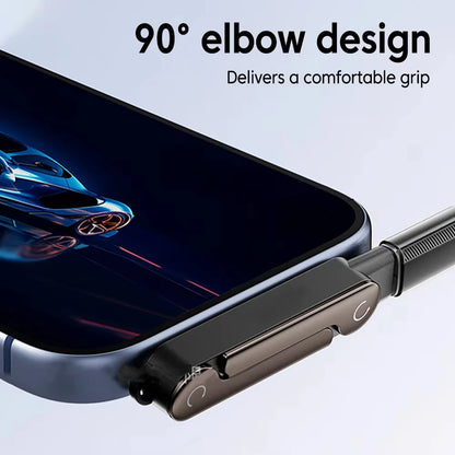 240W USB Type-C Lightning Built-in Stand Adapter Multi-function Foldable Converter for Phone