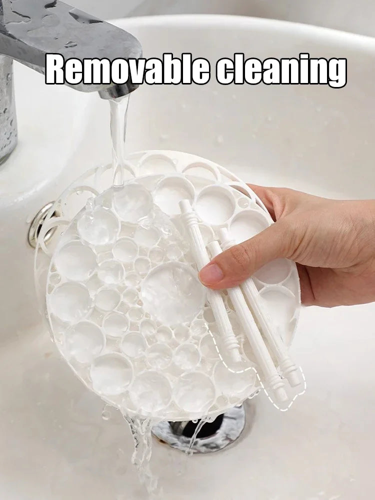 Stay Organized! Rotating Makeup Brush Holder with 45 Holes - Keeps All Your Brushes in Sight & Reach
