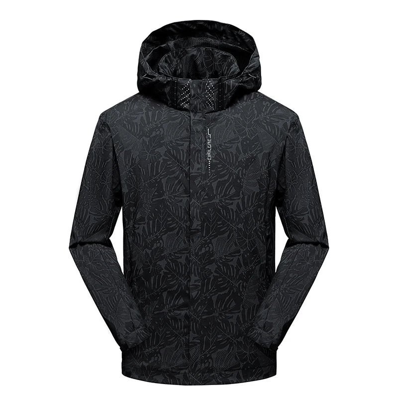 Men's Casual Zip-Up Windbreaker