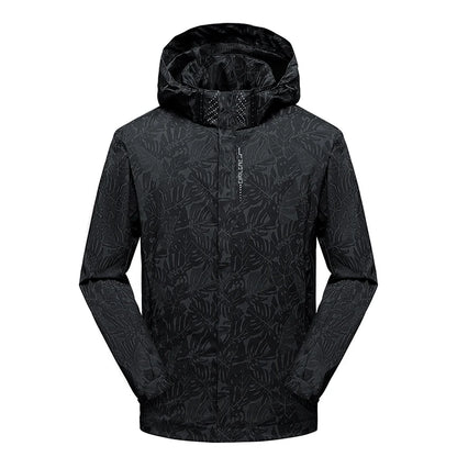 Men's Casual Zip-Up Windbreaker