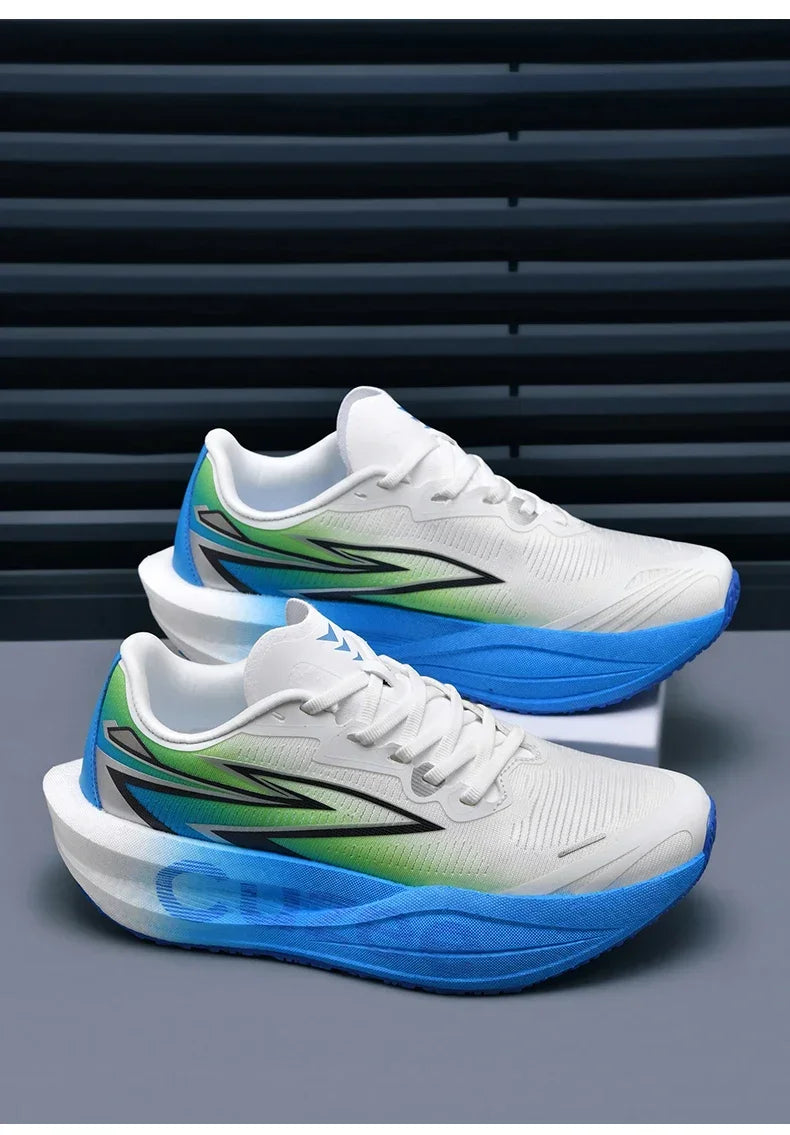 Men's Running Shoes Outdoor Sneakers Breathable Mesh Off-road Luxury shoes Trainer Shoes Couple Cushioning Race Non-Slip Fashion