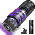 Male Masturbator Sex Toys for Men - Adult Toy Male Sex Toys with 7 Thrusting & 7 Rotating, Pocket Pussy Hands Free Sex Machine