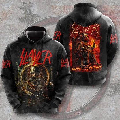 3D Rock Graphic Streetwear Hoodie