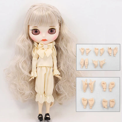 ICY DBS Blyth doll bjd joint body white black skin temperament skirt casual sports skirt 1/6 toy 30 cm girl gift anime SD