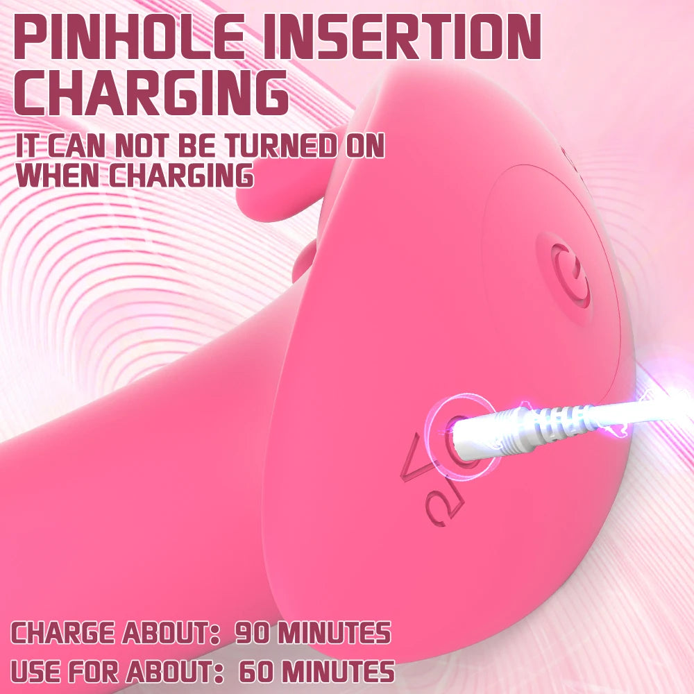 App-Controlled Butterfly Couples Vibrator