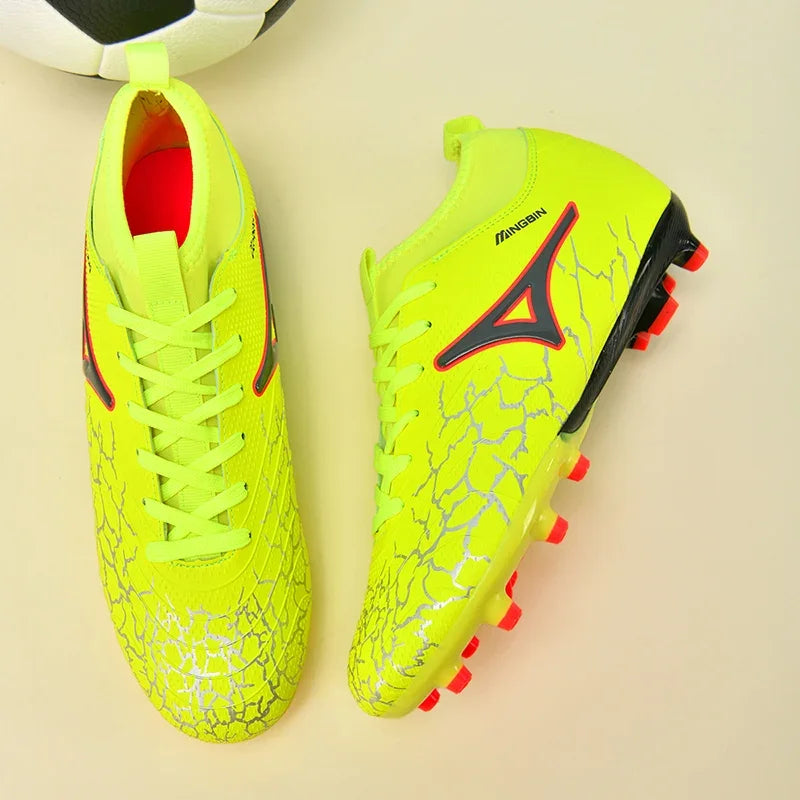 New Men Soccer Shoes Outdoor Adult Non-Slip Football Boots Futsal Cleats Sport Sport Comfortable Training Match Grass Ultralight