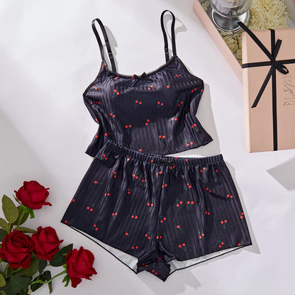 Women's Camisole & Shorts Sleepwear Set