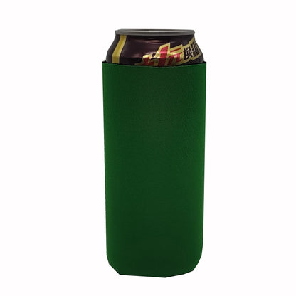 4 Colors  Can Cooler Sleeve for 500ml Can Neoprene Thermal Beer Sleeves for Large Cans(16OZ)Blank Koozie Foam Beer Bottle
