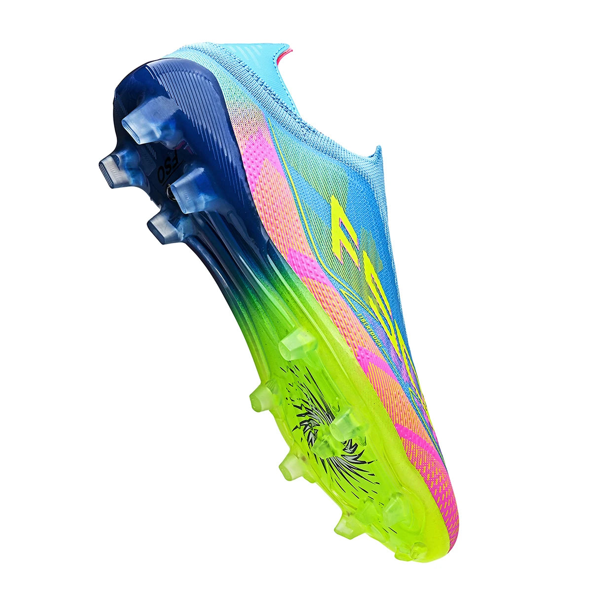 Ultra Light AG FG Football Shoes Sweat-proof PU Fabric Wear-resistant TPU Sole Snug Fit Unisex Natural Grass Practice Sneakers