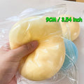 Squishy Bread Stress Ball Fidget Toy Soft Bun Squeeze Ball Stress Relief Slow Rising Sensory Toys for Adults Relaxing Gifts