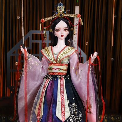 DBS BJD Fantasy Fairy 1/3 Doll Mechanical Body Joints With Makeup Hair Eyes Clothes 62CM Customized Gift SD
