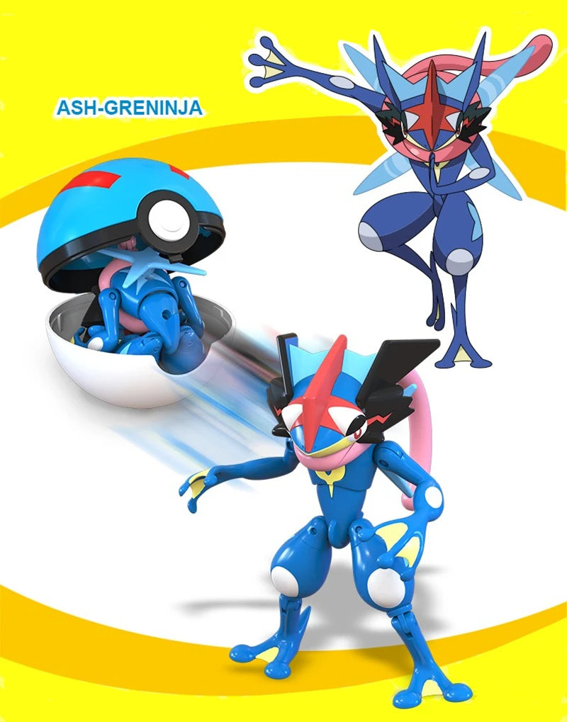 New Pokemon Figures Toys Variant Ball Model Pikachu Gengar Pokeball Dragonite Snorlax  Action Figure Lapras Pocket Monsters Toy