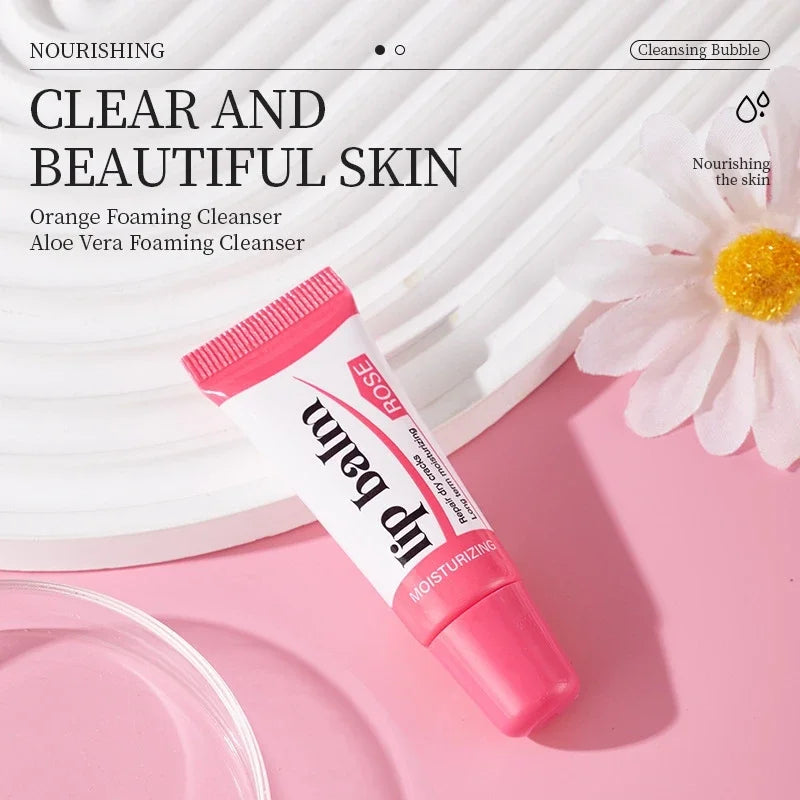 Fast Lighten Melanin Lip Mask Remove Dark Lip Balm Serum Exfoliating Fade Lip Lines Dead Skin Nourishing Repair Lip Care Makeup