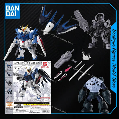 Bandai Genuine GUNDAM MSE MOBILE SUIT ENSEMBLE GASHAPON Anime Action Figure Assembly Collection Model Gift Toys Hobbies
