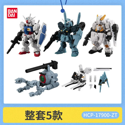 Bandai Gashapon Mobile Suit Ensemble (MSE) Gundam RX-78-2 Strike Hi-Nu Wing Astray ZZ Barbatos Assemble Model Kit Toy
