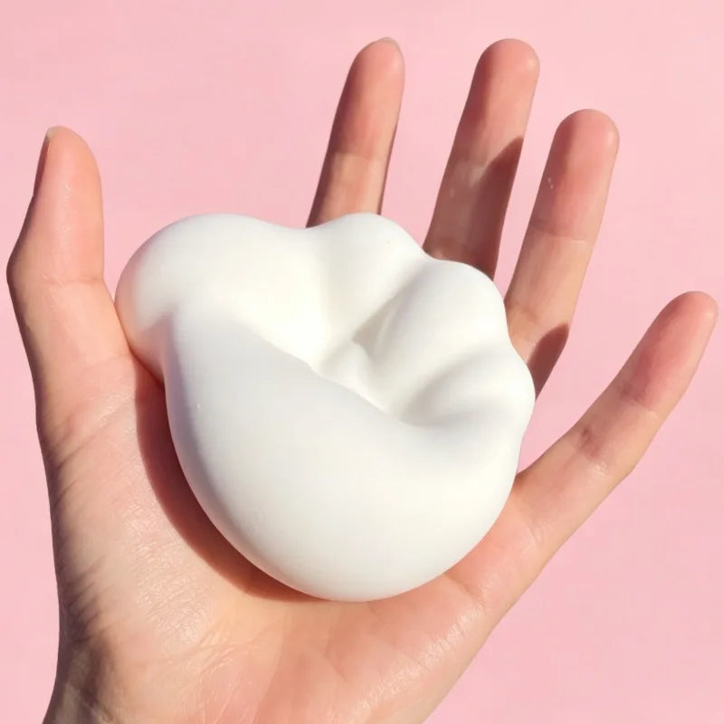 Squishy Bread Stress Ball Fidget Toy Soft Bun Squeeze Ball Stress Relief Slow Rising Sensory Toys for Adults Relaxing Gifts