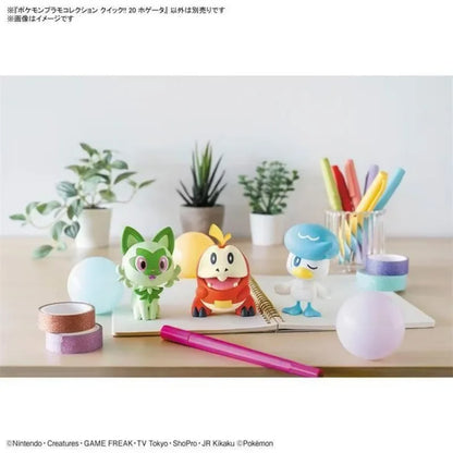 Bandai Original Genuine POKEMON MODEL KIT QUICK 1 21 22 23 Anime Action Figures Toys Kids Gift Assembly Model Collect Ornaments