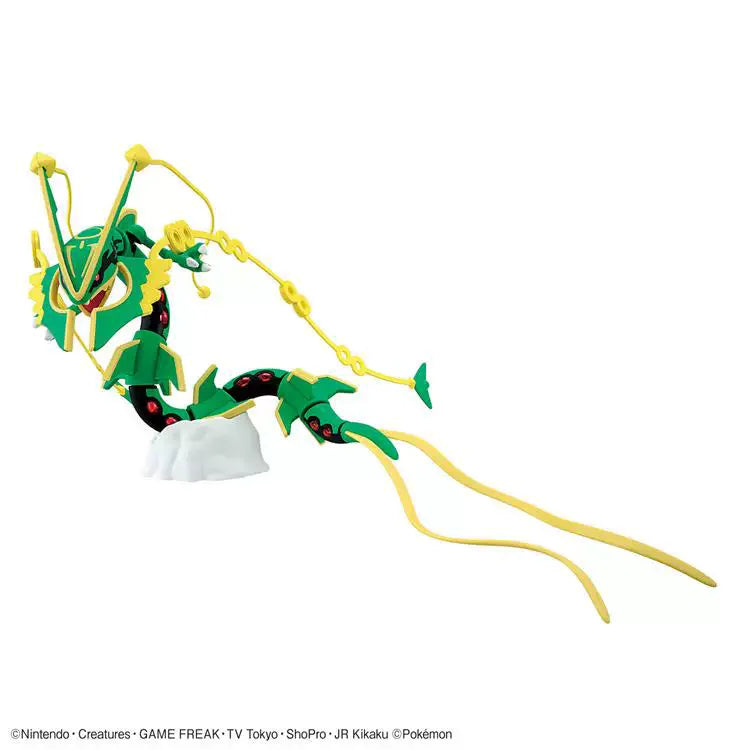 Bandai Original In Stock POKEMON Miraidon Mega Rayquaza Dragonite Charizard Anime Action Figures Assembly Model Ornaments